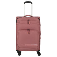 Travelite Kick Off - 4-Rollen-Trolley M 67 cm erw. (blush)