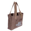 adidas Three Stripes Studio - Bolso shopper 43 cm (earth strata/glow blue/white)