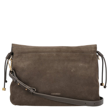 Coccinelle Lidia Suede Bim - Schultertasche 31 cm (fango/fango) - Ansicht 4
