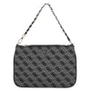 Guess Flat Pouch - Bolso de hombro 24.5 cm (coal logo)