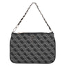 Guess Flat Pouch - Schultertasche 24.5 cm (coal logo)