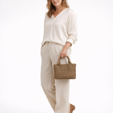 Les Visionnaires Elia Petite Neoweave - Henkeltasche 30 cm (sand) - Ansicht 8