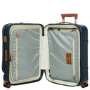 Brics Bellagio - 4-Rollen-Kabinentrolley mit Vortasche 55 cm erw. (blue/tan) - Ansicht 6