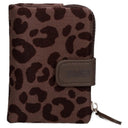 zwei Mademoiselle MW5 - Geldbörse 6cc 13 cm (leo-brown)