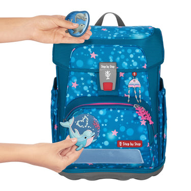 Step by Step Cloud - Schulranzen Set 5tlg. (Dolphin Azura) - Ansicht 11