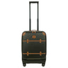 Brics Bellagio - 4-Rollen-Kabinentrolley mit Vortasche 55 cm erw. (olive)