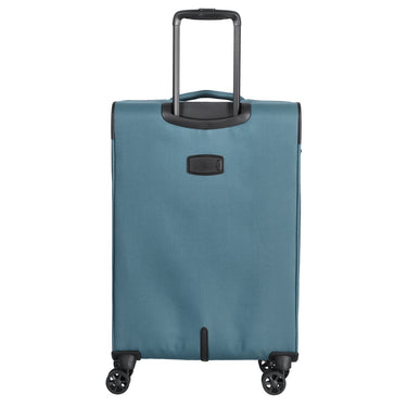 D&N Travel Line 9804 - 4-Rollen-Trolley M 68 cm erw. (petrol) - Ansicht 4