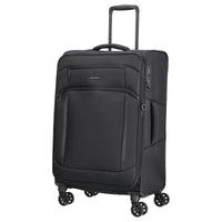D&N Travel Line 9804 - 4-Rollen-Trolley M 68 cm erw. (black) - Ansicht 2