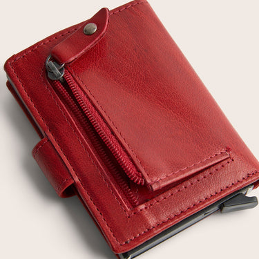 The Chesterfield Brand Prague - Kreditkartenetui 6cc 10 cm RFID (red) - Ansicht 9