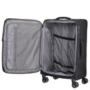 D&N Travel Line 9804 - 4-Rollen-Trolley M 68 cm erw. (black) - Ansicht 6