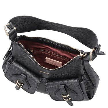 Coccinelle Mavery Pocket - Schultertasche 29 cm (noir) - Ansicht 6