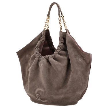 Coccinelle Smash Suede Bim - Schultertasche 35 cm (warm taupe) - Ansicht 2