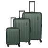 Travelite Dynamiic - Trolley con 4 ruedas Set 3 piezas (verde)