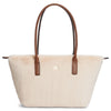 Tommy Hilfiger Popette East West Tote Faux Fur - Bolso shopper 40 cm (beige)