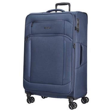 D&N Travel Line 9804 - 4-Rollen-Trolley L 78 cm erw. (dark blue) - Ansicht 2