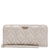 Guess Maxine SLG Large Zip - Cartera 12cc 20.5 cm (light taupe)