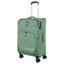 Travelite Kick Off - 4-Rollen-Trolley M 67 cm erw. (Sage Green) - Ansicht 7