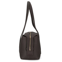 BOSS Women Lenah New Bowling - Bolso de hombro (dark brown)