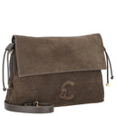 Coccinelle Lidia Suede Bim - Schultertasche 31 cm (fango/fango) - Ansicht 5