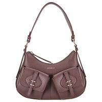 Coccinelle Mavery Pocket - Schultertasche 29 cm (berry)