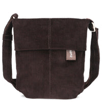 zwei Mademoiselle M45 - Schultertasche 22 cm (cord-espresso)