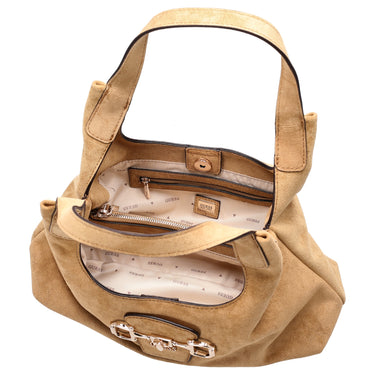 Guess Sunset Small Hobo - Schultertasche 33 cm (tan) - Ansicht 6
