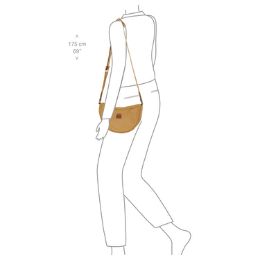 Brics X-Bag Halfmoon - Umhängetasche 28 cm (honey) - Ansicht 7