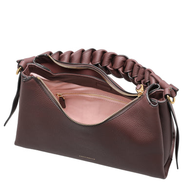 Coccinelle Boheme Grana Double - Henkeltasche S 30 cm (berry/winter rose) - Ansicht 6