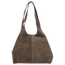 Coccinelle C-Easy Suede - Shopper 31 cm (fango/fango)
