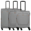 Travelite Umbria - Set de trolley de 4 ruedas 3 piezas (smoky grey)
