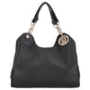 Liu Jo Faiza ECS Satchel - Bolso bandolera M 34 cm (nero/brass gold)