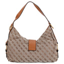 Guess Camden - Schultertasche 35 cm (latte logo/cognac) - Ansicht 4