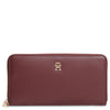 Tommy Hilfiger Icon - Cartera 12cc 19 cm (oxblood)