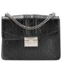 Seidenfelt Roros - Schultertasche 21 cm (glossy black)
