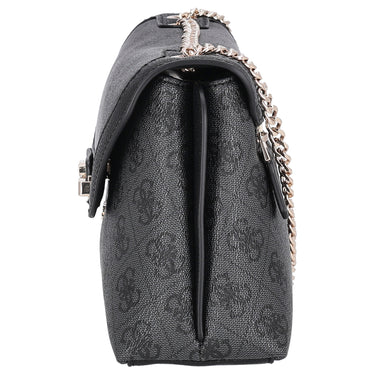 Guess Lindsey XBody Flap - Umhängetasche 27 cm (coal logo) - Ansicht 3