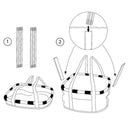 KLICKfix reisenthel Bikebasket 15 - Lenkerkorb 35 cm (rhombus olive) - Ansicht 4