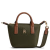 Tommy Hilfiger Popette Micro Tote - Bolso shopper 27 cm (dark olive)