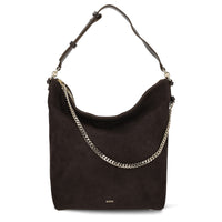 BOSS Women Yelena Hobo - Bolso saco 34 cm (dark brown)