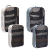 Thule Packing Cube Family - Bolsa de compresión 4 pzas. (pond gray/white, M,L)