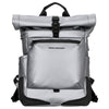 Piquadro Roll Top - Mochila de bicicleta 15.6" 47 cm (plata/negro)