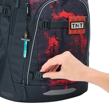 Coocazoo Mate - Schulrucksack 48 cm (Broken Black) - Ansicht 8
