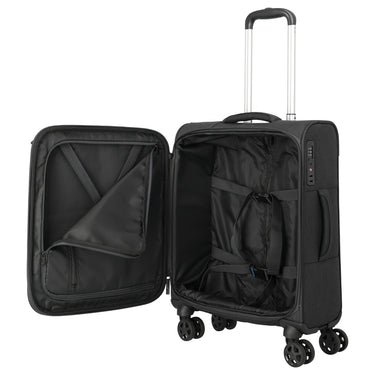 Travelite Kick Off - 4-Rollen-Kabinentrolley S 55 cm (d'anthracite) - Ansicht 4