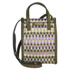 The Bridge Mirra Wow - Bolso shopper 21 cm (verde/lilla/black)