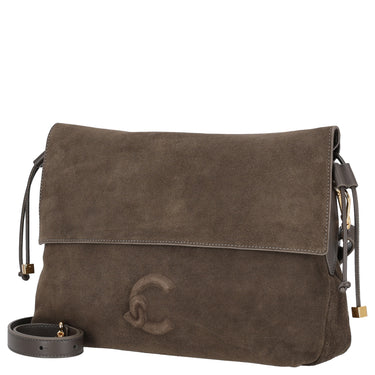 Coccinelle Lidia Suede Bim - Schultertasche 31 cm (fango/fango) - Ansicht 2