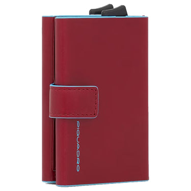 Piquadro Blue Square - Kreditkartenetui 10cc 10 cm RFID (red) - Ansicht 2