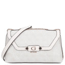 Guess Lindsey XBody Flap - Umhängetasche 27 cm (bone logo)