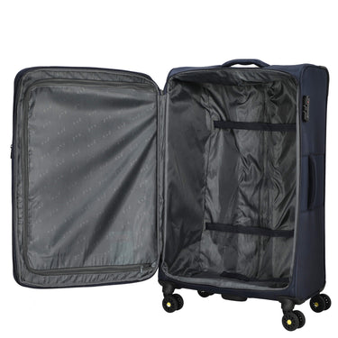 D&N Travel Line 9704 - 4-Rollen-Trolley L 78 cm erw. (dark blue) - Ansicht 6