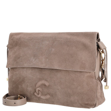 Coccinelle Lidia Suede Bim - Schultertasche 31 cm (warm taupe) - Ansicht 2