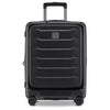 Stratic Phoenix ML - Trolley de cabina con 4 ruedas y bolsillo frontal 55 cm expandible (black)