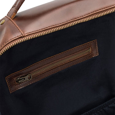 Buckle & Seam Leon - Rucksack 15" 41 cm (brown/blu) - Ansicht 4